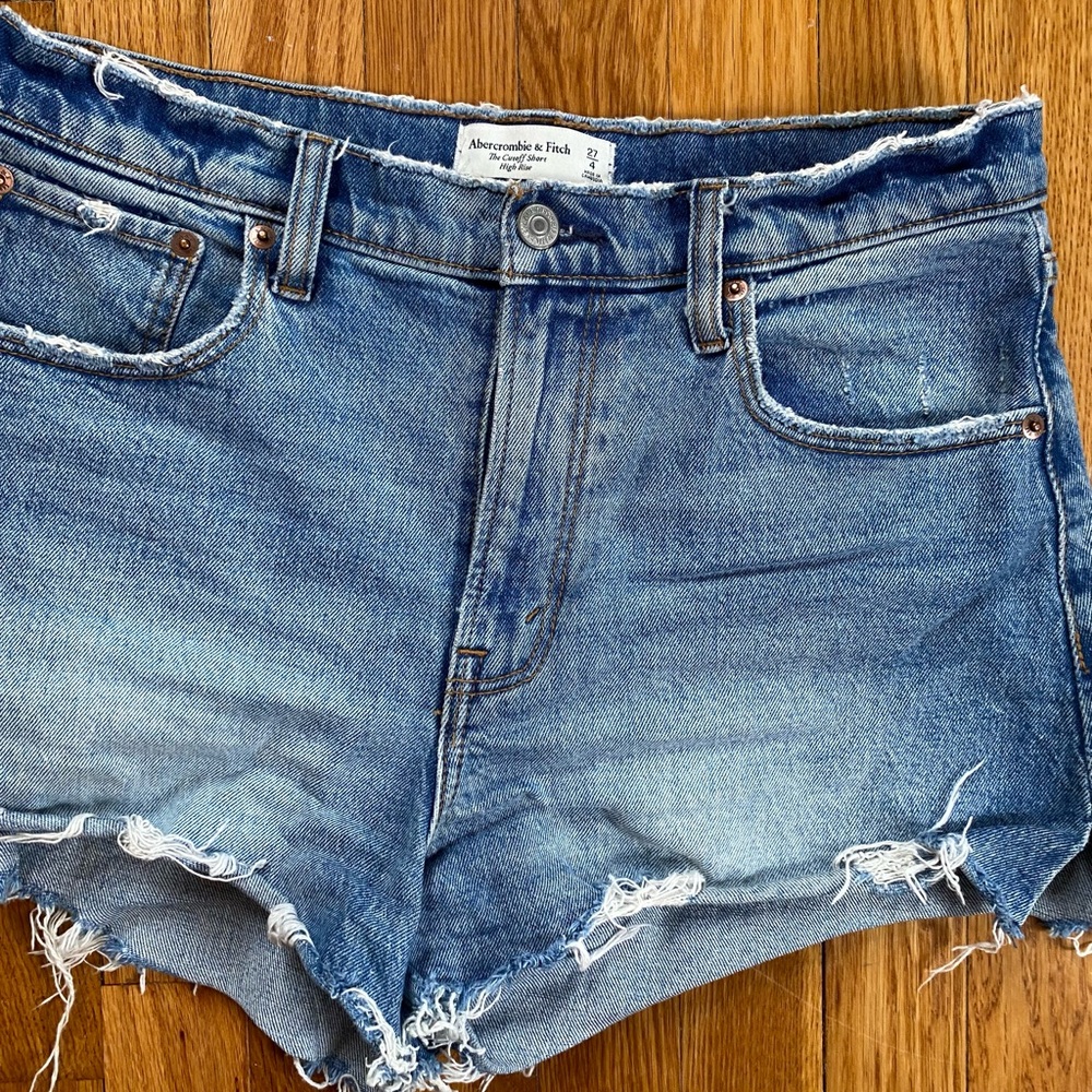 Abercrombie denim shorts